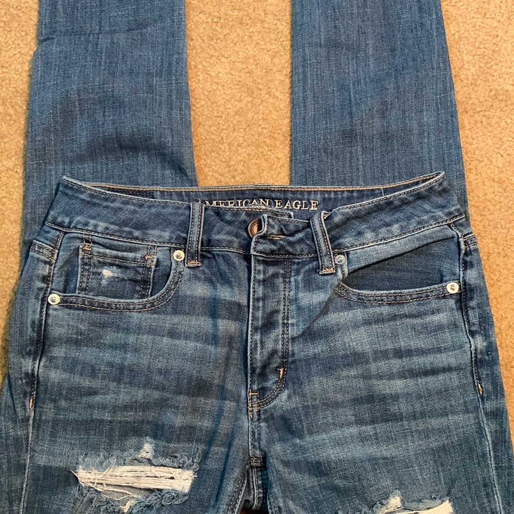 American Eagle Tomgirl Jeans Size 0
